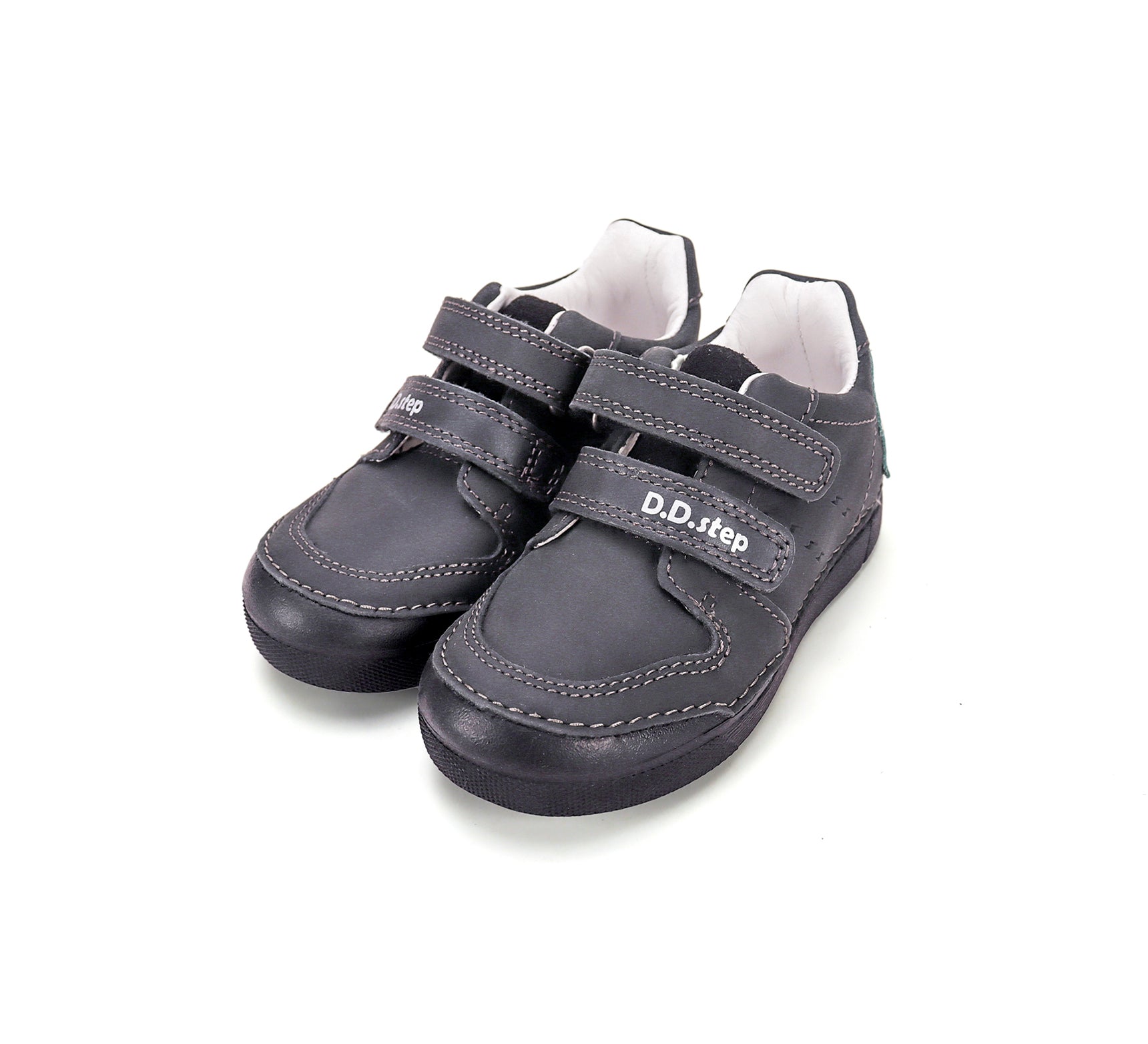 D.D.Step pantofi baieti cu LED 25-30 Black cu fulger Imagine principală a produsului
