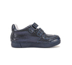 D.D.Step pantofi fete cu LED 25-30 Royal Blue cu stea