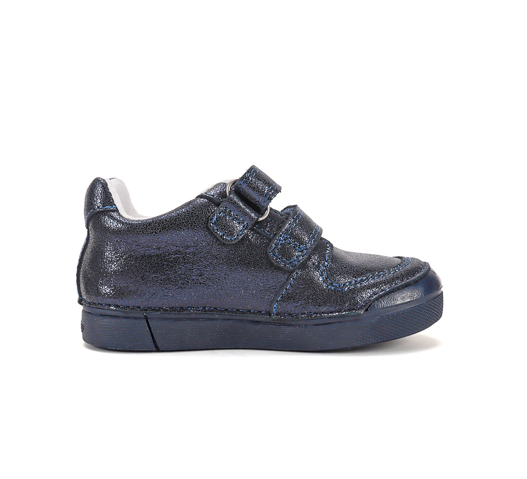 D.D.Step pantofi fete cu LED 25-30 Royal Blue cu stea