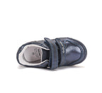 D.D.Step pantofi fete cu LED 25-30 Royal Blue cu stea