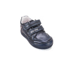 D.D.Step pantofi fete cu LED 25-30 Royal Blue cu stea