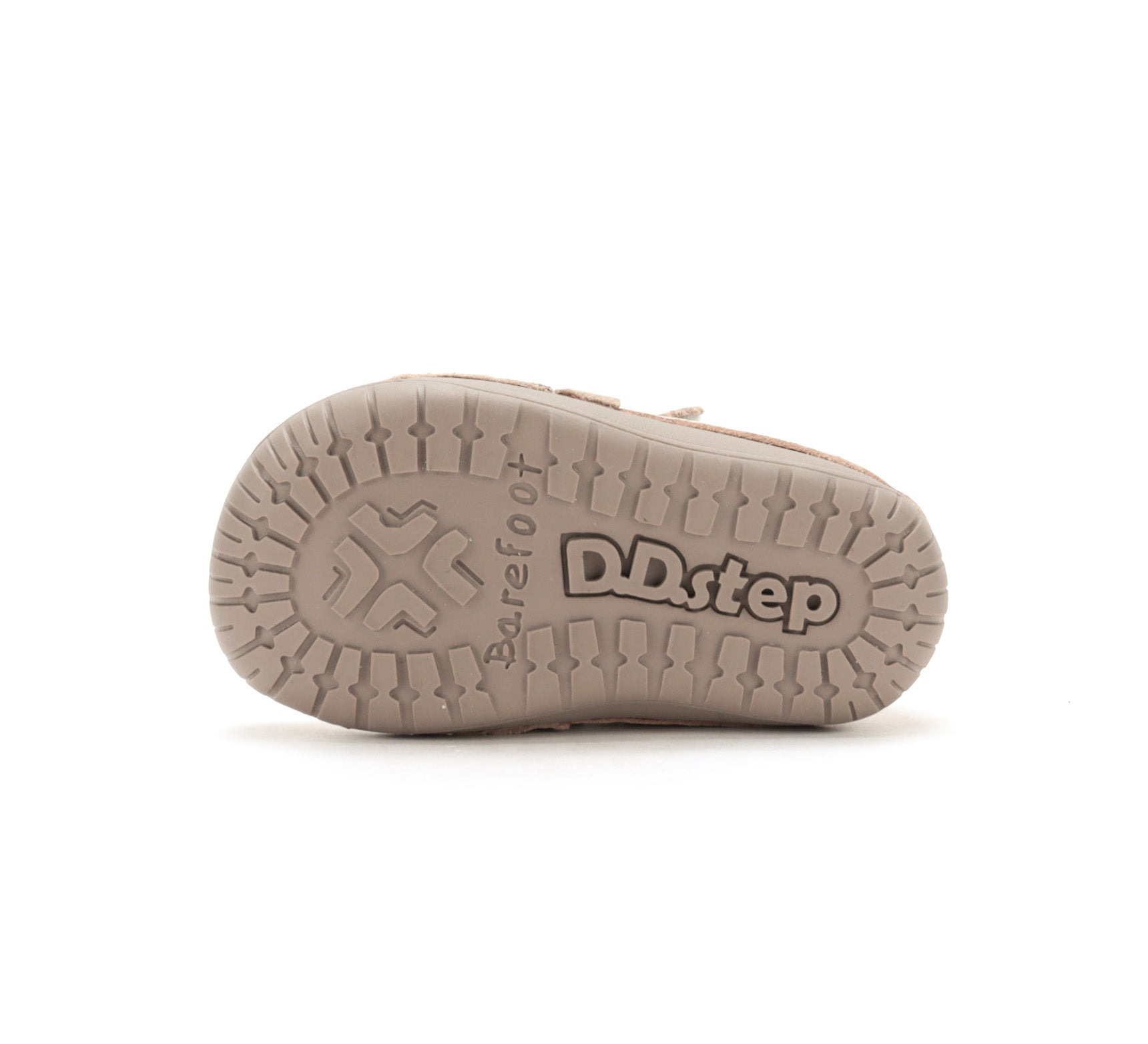 D.D.Step pantofi fete Barefoot 20-25 Cream cu stelute