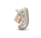 D.D.Step pantofi fete Barefoot 20-25 Cream cu stelute