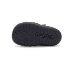 D.D.Step pantofi baieti Barefoot 20-25 Olive cu dinozauri