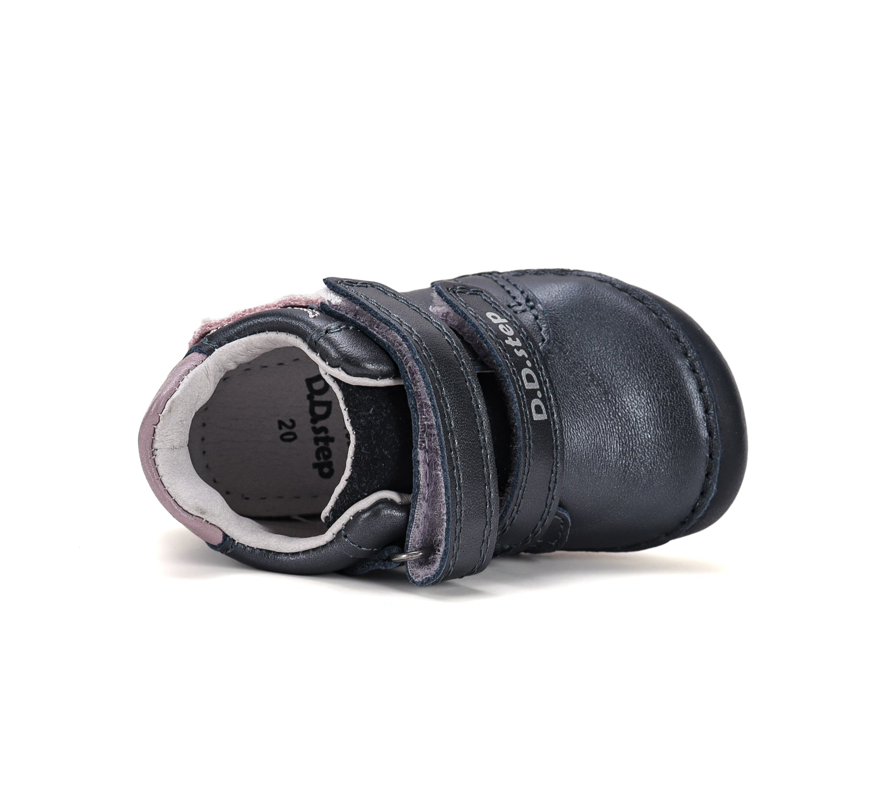 D.D.Step pantofi fete Barefoot 20-25 Cobalt cu bufnita