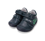 D.D.Step pantofi baieti Barefoot 20-25 Royal Blue cu tractor