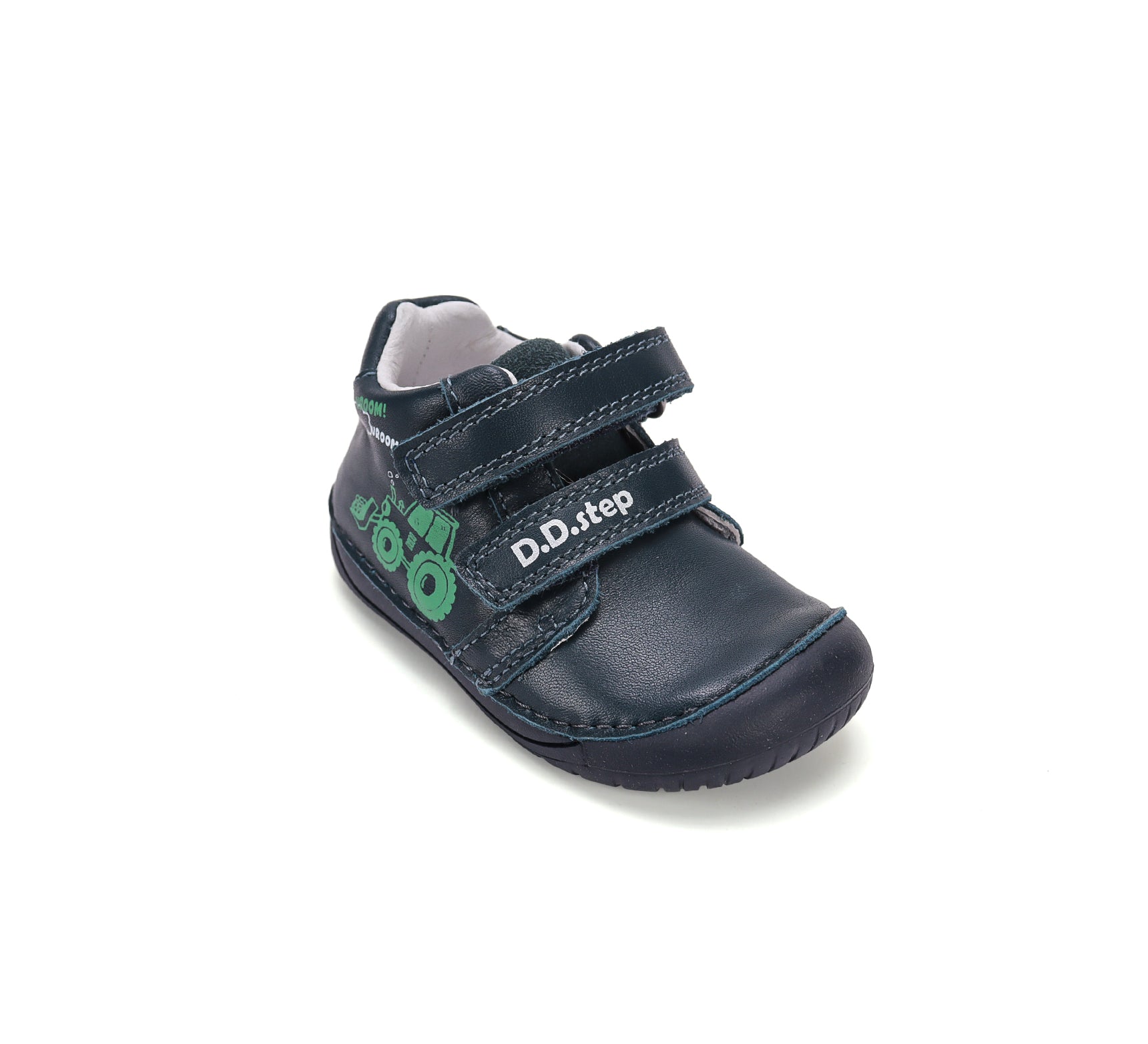 D.D.Step pantofi baieti Barefoot 20-25 Royal Blue cu tractor
