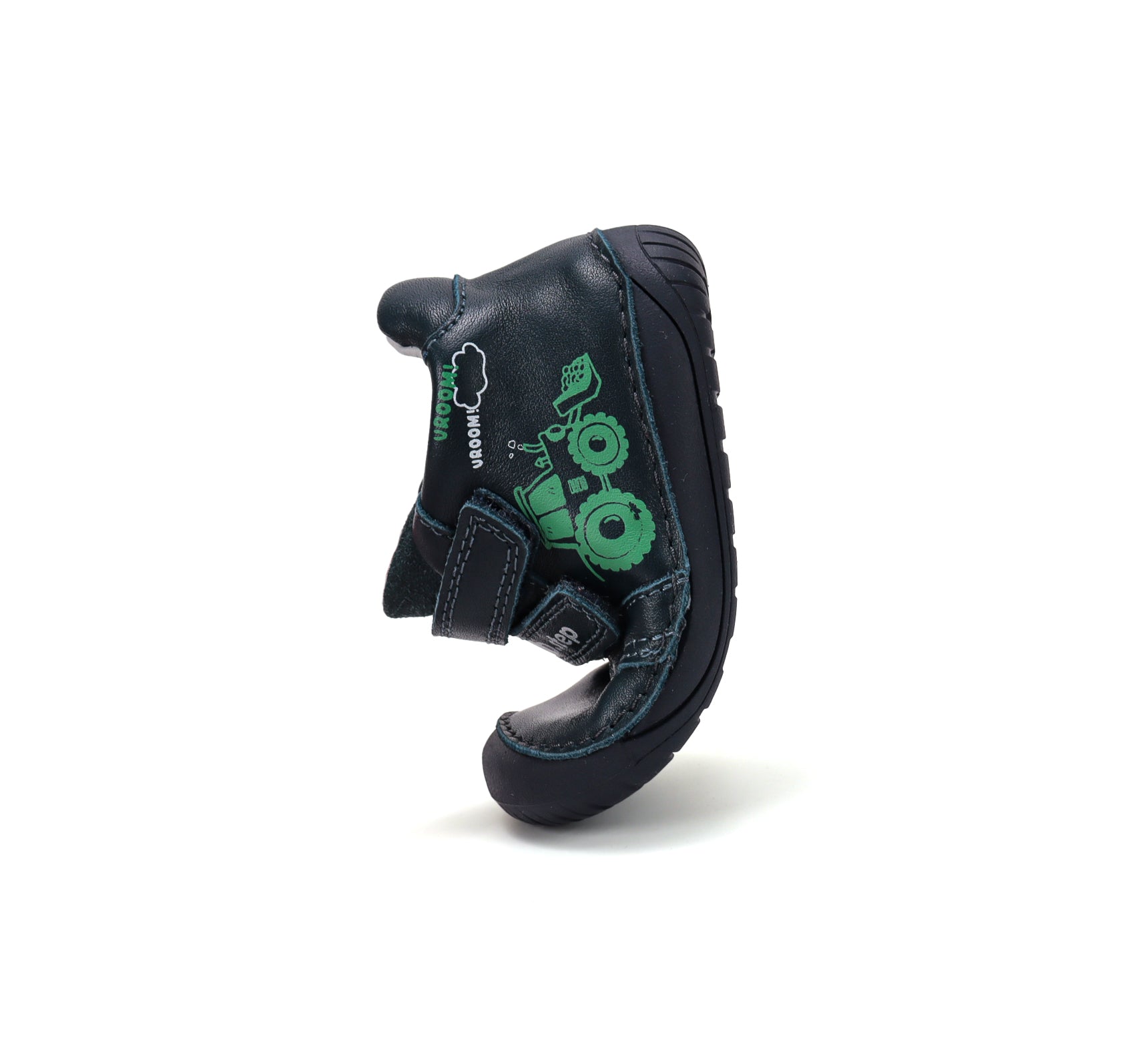 D.D.Step pantofi baieti Barefoot 20-25 Royal Blue cu tractor