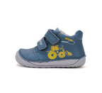 D.D.Step pantofi baieti Barefoot 20-25 Aero Blue cu tractor