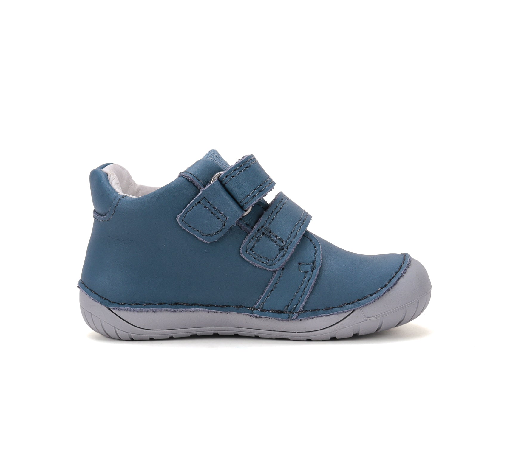 D.D.Step pantofi baieti Barefoot 20-25 Aero Blue cu tractor