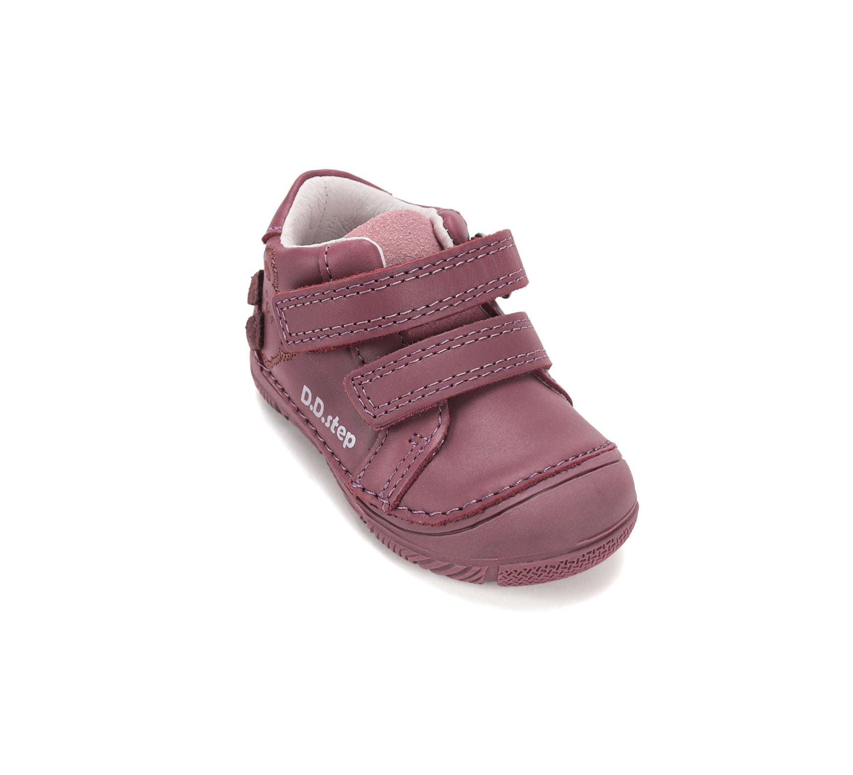 D.D.Step pantofi fete piele 20-25 Grape cu ursulet
