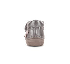 D.D.Step pantofi fete piele 20-25 Champagne cu ursulet