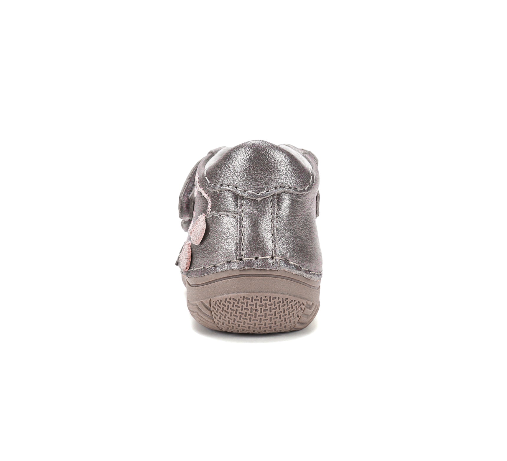 D.D.Step pantofi fete piele 20-25 Champagne cu ursulet