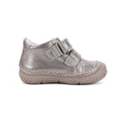 D.D.Step pantofi fete piele 20-25 Champagne cu ursulet