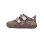 D.D.Step pantofi fete cu talpa fluorescenta 28-33 Chocolate