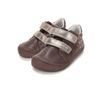 D.D.Step pantofi fete cu talpa fluorescenta 28-33 Chocolate