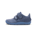 D.D.Step pantofi baieti Barefoot 28-33 Royal Blue cu cusaturi