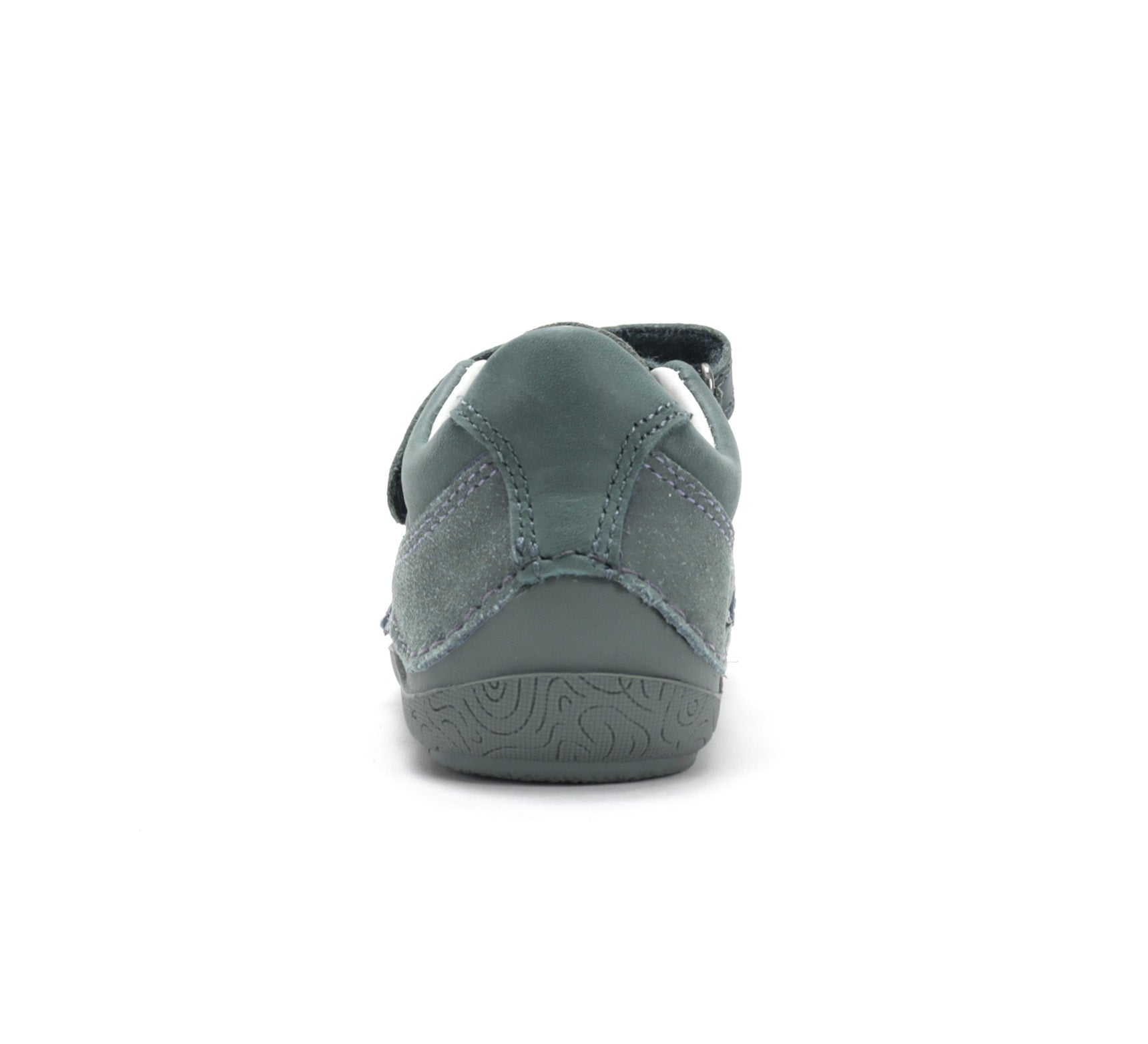 D.D.Step pantofi baieti Barefoot 28-33 Emerald cu cusaturi
