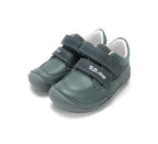 D.D.Step pantofi baieti Barefoot 28-33 Emerald cu cusaturi