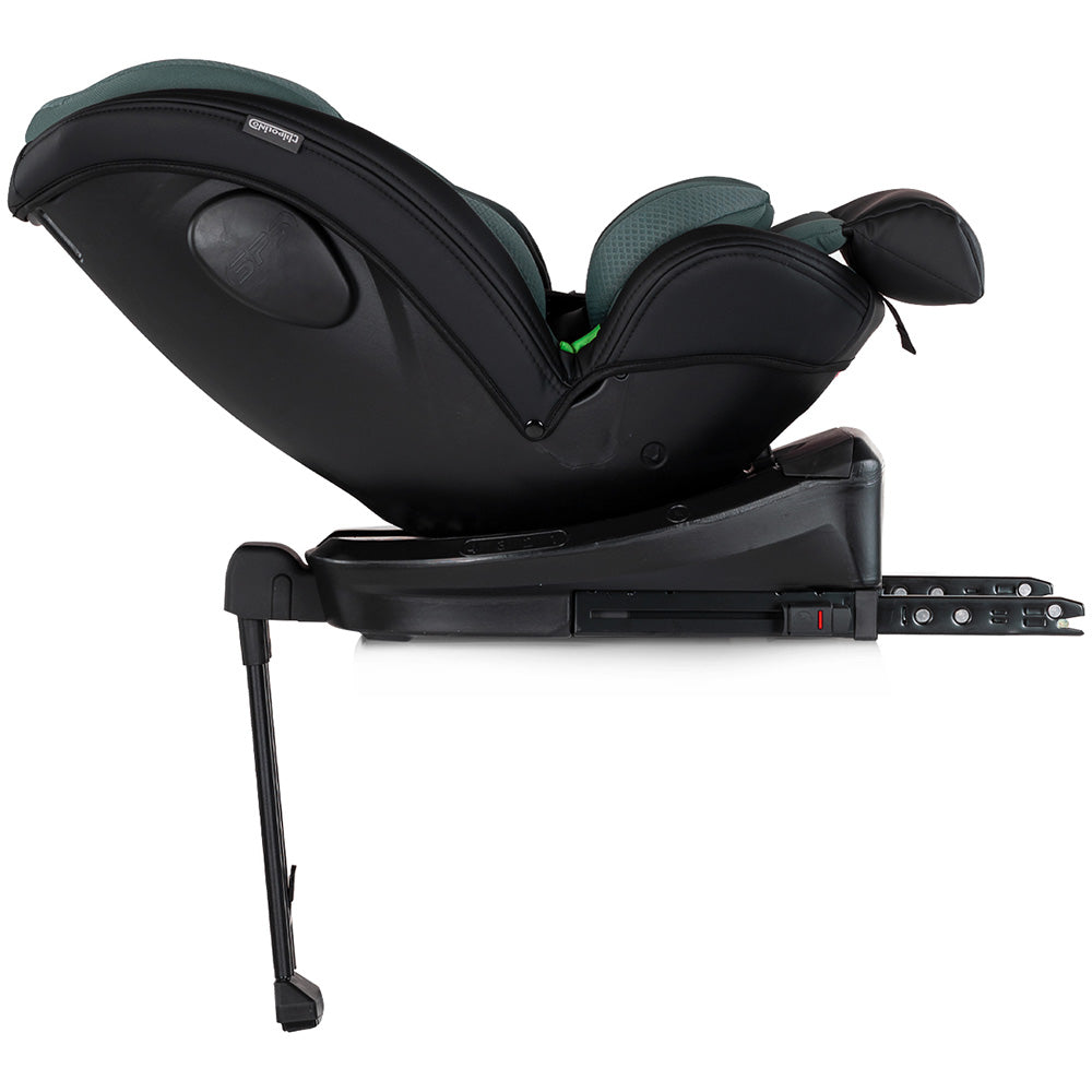 Chipolino scaun auto Hypnotic Plus I-Size 40-150 cm cu Isofix si sezut rotativ Green