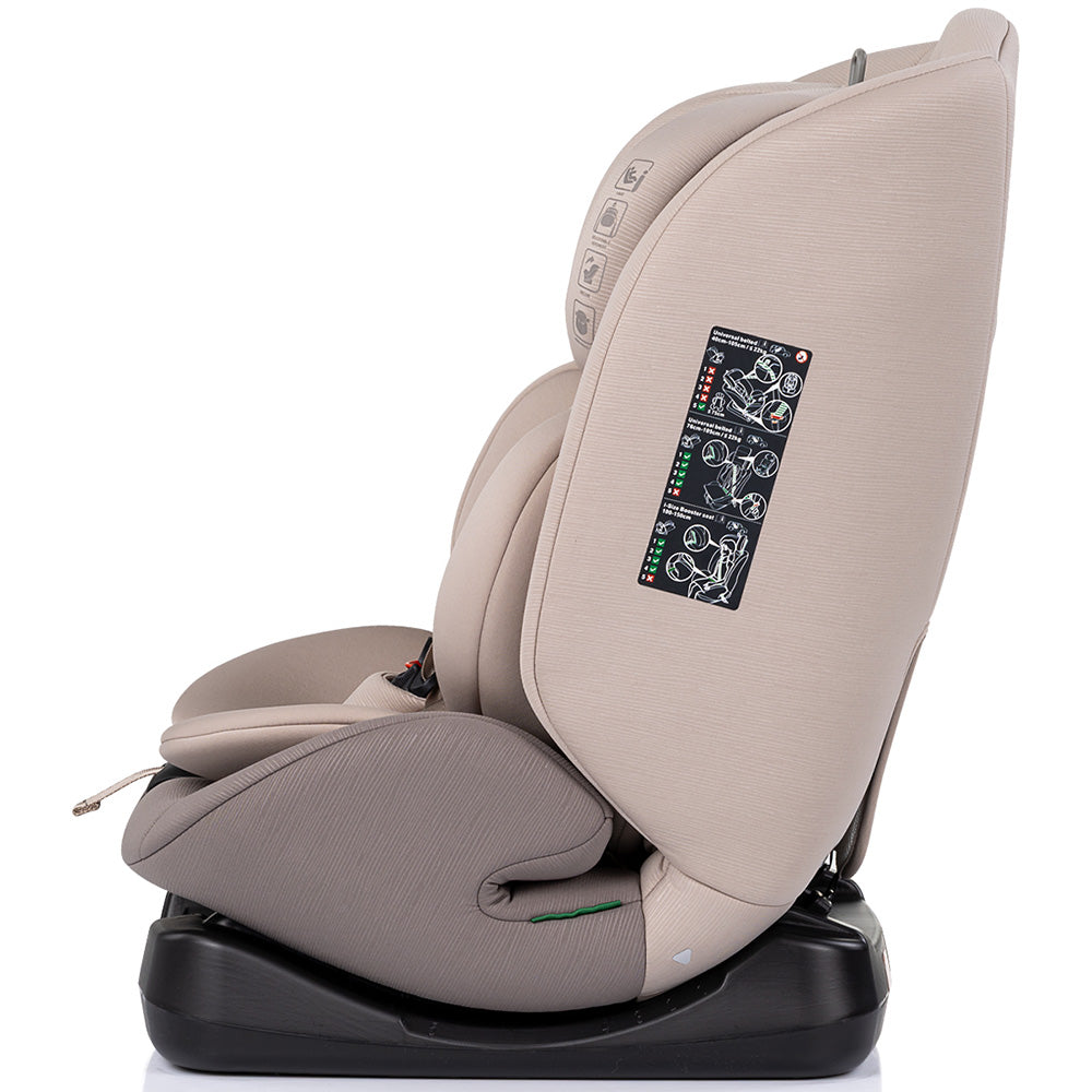Chipolino scaun auto Mondial I-Size 40-150 cm Latte