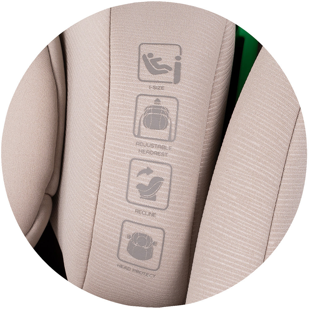 Chipolino scaun auto Mondial I-Size 40-150 cm Latte