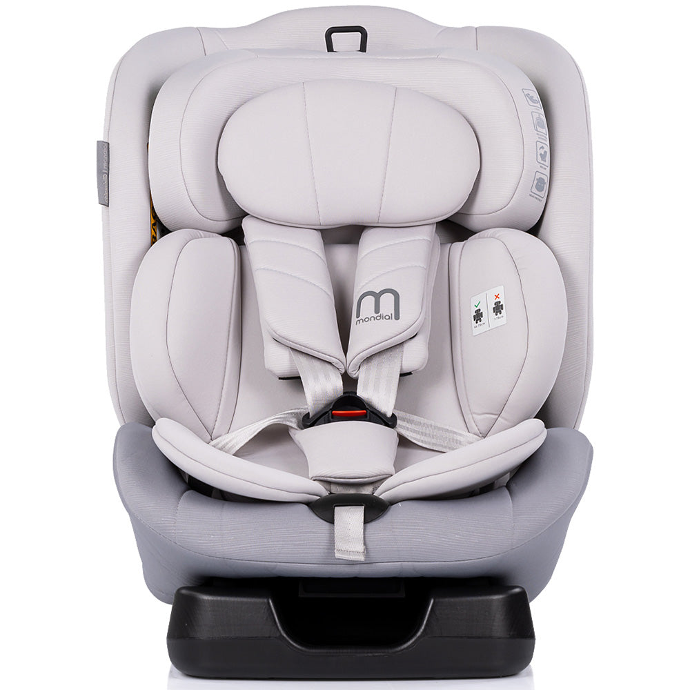 Chipolino scaun auto Mondial I-Size 40-150 cm Platinum Imagine secundară a produsului