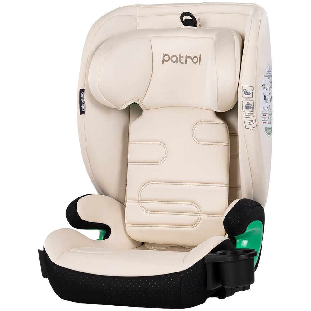 Chipolino scaun auto Patrol I-Size 100-150 cm cu sistem Isofix Cashmere Imagine principală a produsului