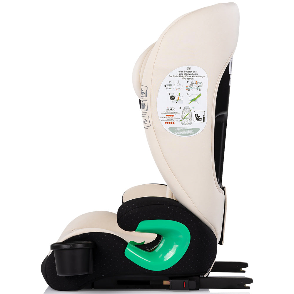 Chipolino scaun auto Patrol I-Size 100-150 cm cu sistem Isofix Cashmere