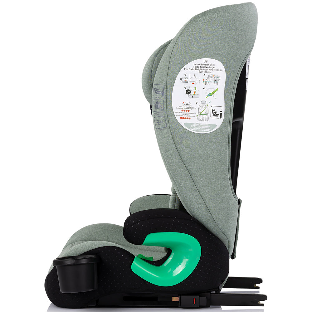 Chipolino scaun auto Patrol I-Size 100-150 cm cu sistem Isofix Matcha