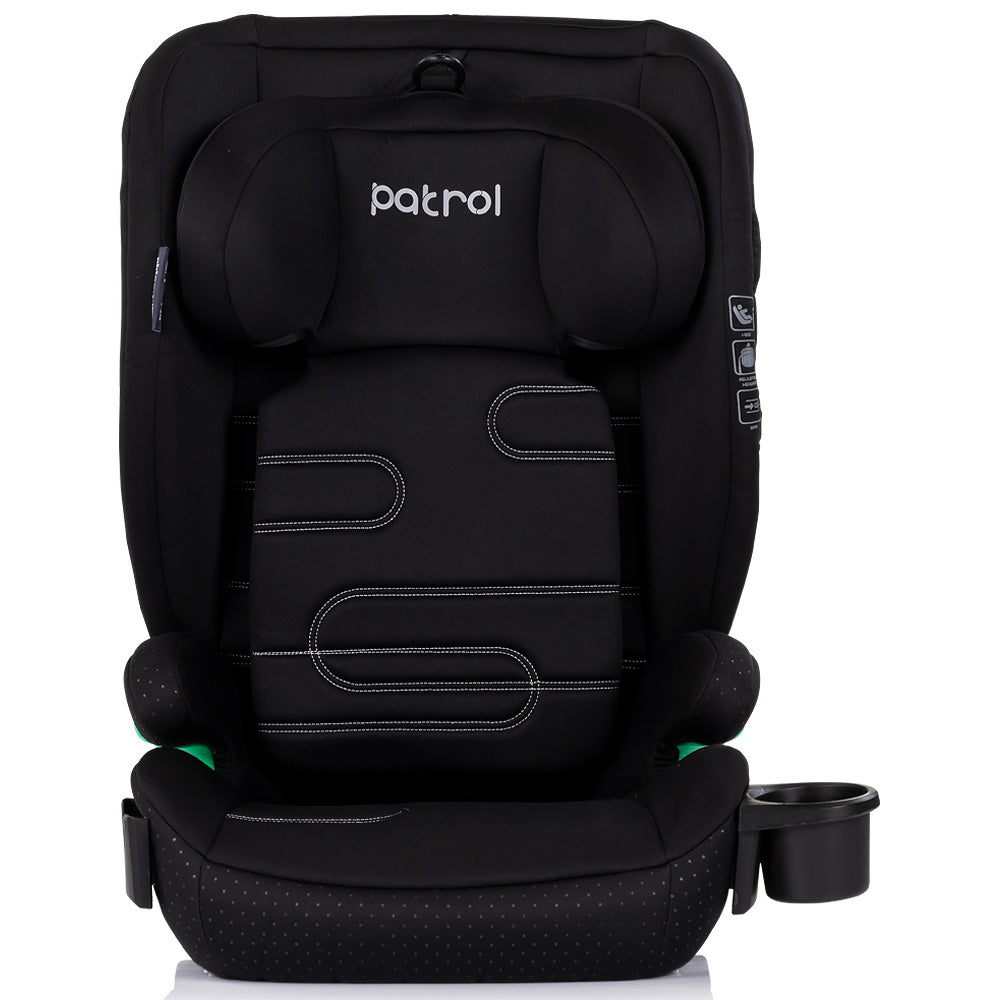 Chipolino scaun auto Patrol I-Size 100-150 cm cu sistem Isofix Noir Imagine secundară a produsului