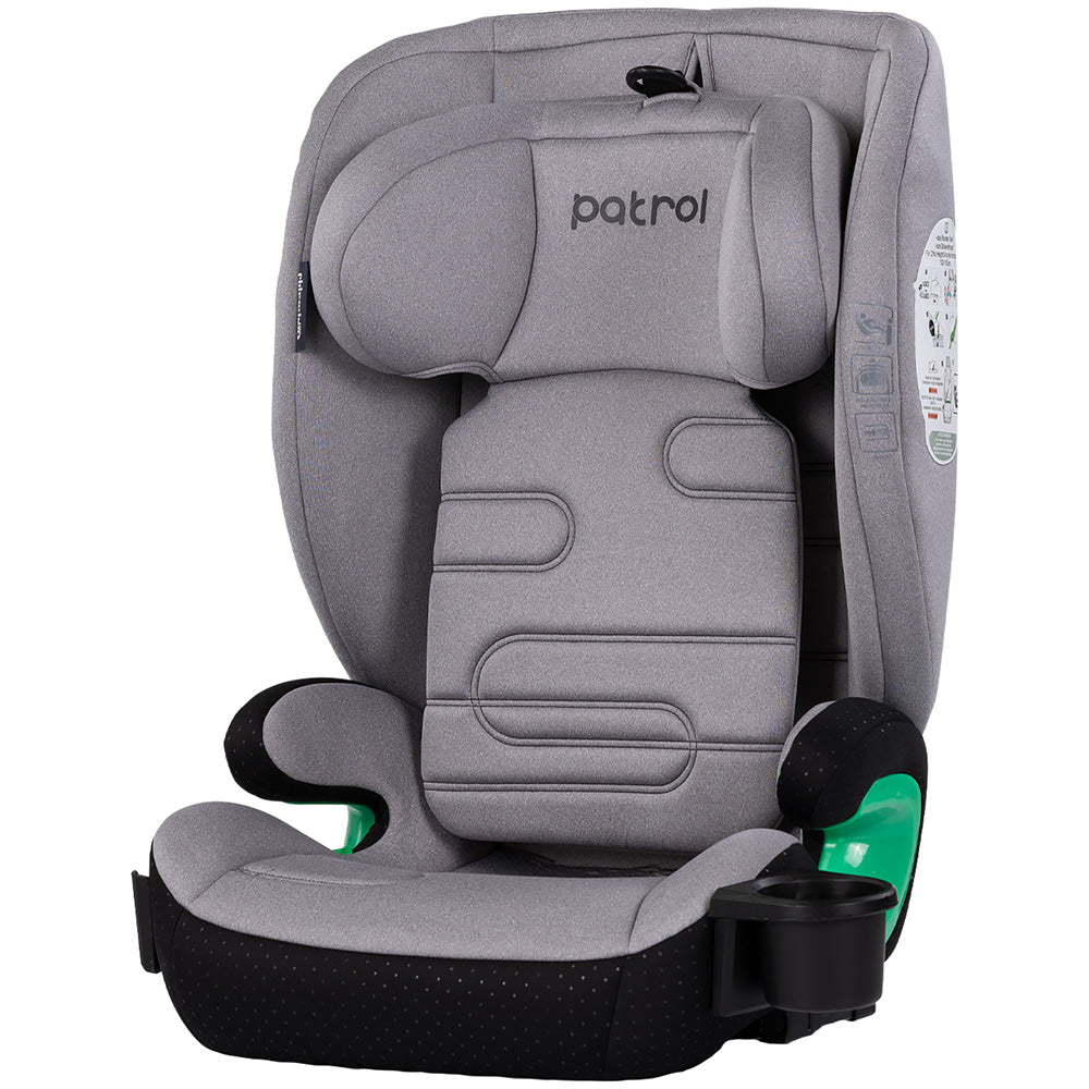 Chipolino scaun auto Patrol I-Size 100-150 cm cu sistem Isofix Platinum Imagine principală a produsului