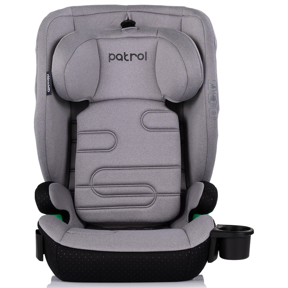 Chipolino scaun auto Patrol I-Size 100-150 cm cu sistem Isofix Platinum Imagine secundară a produsului