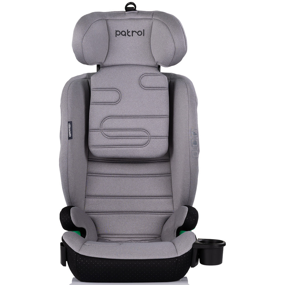 Chipolino scaun auto Patrol I-Size 100-150 cm cu sistem Isofix Platinum