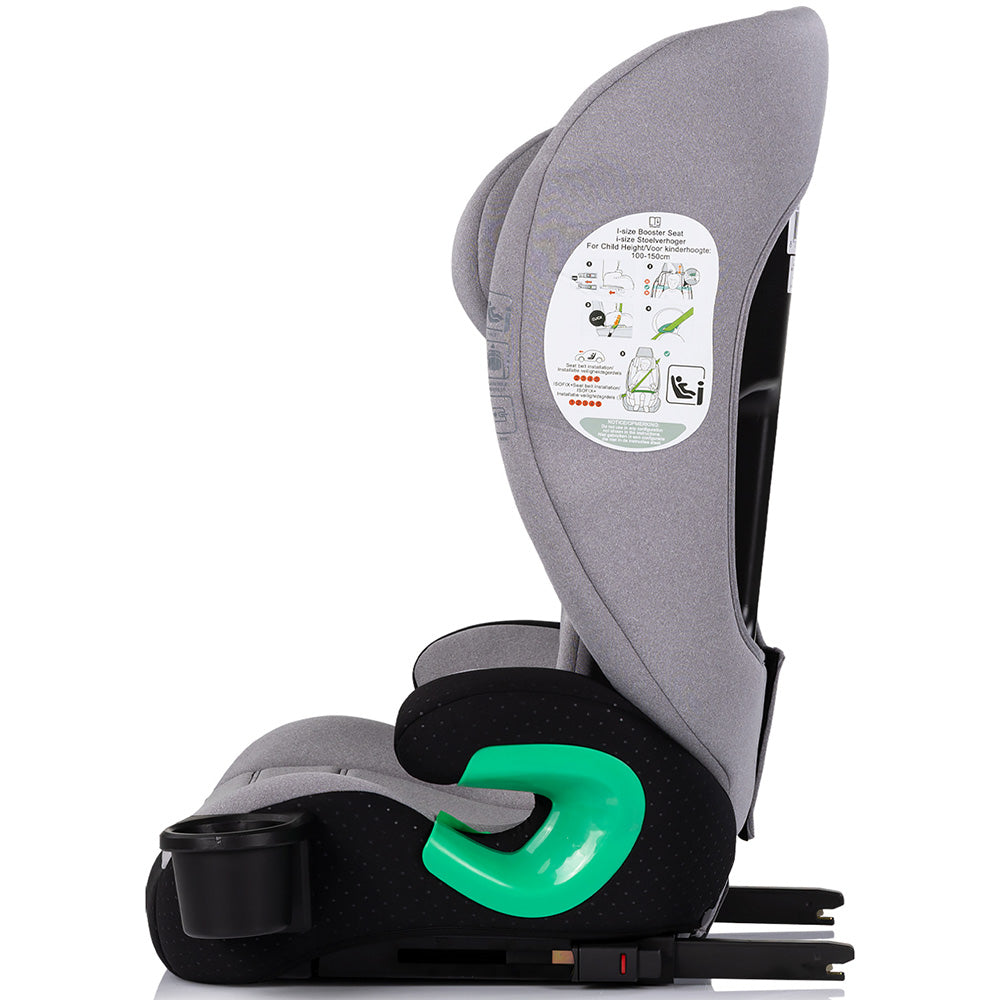 Chipolino scaun auto Patrol I-Size 100-150 cm cu sistem Isofix Platinum