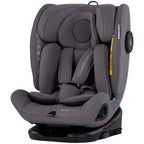 Chipolino scaun auto Techno iGrow I-Size 40-150 cm cu Isofix si sezut rotativ Charcoal