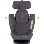 Chipolino scaun auto Techno iGrow I-Size 40-150 cm cu Isofix si sezut rotativ Charcoal