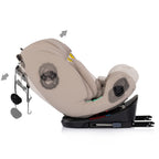 Chipolino scaun auto Techno iGrow I-Size 40-150 cm cu Isofix si sezut rotativ Latte