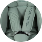 Chipolino scaun auto Techno iGrow I-Size 40-150 cm cu Isofix si sezut rotativ Matcha