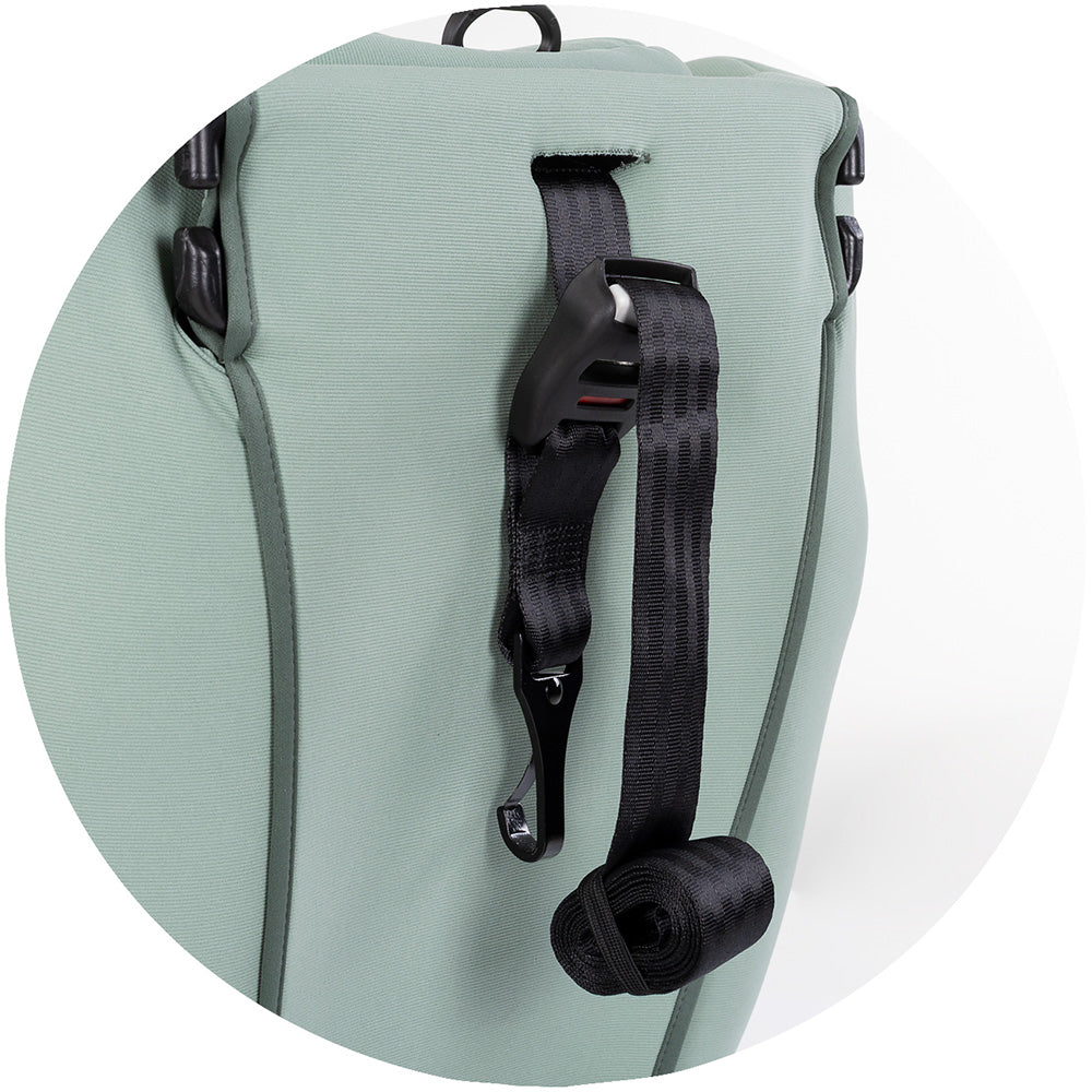 Chipolino scaun auto Techno iGrow I-Size 40-150 cm cu Isofix si sezut rotativ Matcha