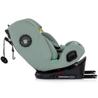 Chipolino scaun auto Techno iGrow I-Size 40-150 cm cu Isofix si sezut rotativ Matcha