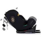 Chipolino scaun auto Techno iGrow I-Size 40-150 cm cu Isofix si sezut rotativ Noir