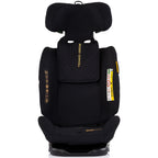 Chipolino scaun auto Techno iGrow I-Size 40-150 cm cu Isofix si sezut rotativ Noir