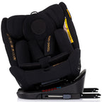 Chipolino scaun auto Techno iGrow I-Size 40-150 cm cu Isofix si sezut rotativ Noir
