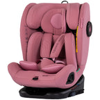 Chipolino scaun auto Techno iGrow I-Size 40-150 cm cu Isofix si sezut rotativ Powder pink