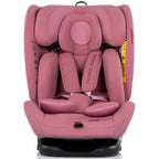 Chipolino scaun auto Techno iGrow I-Size 40-150 cm cu Isofix si sezut rotativ Powder pink