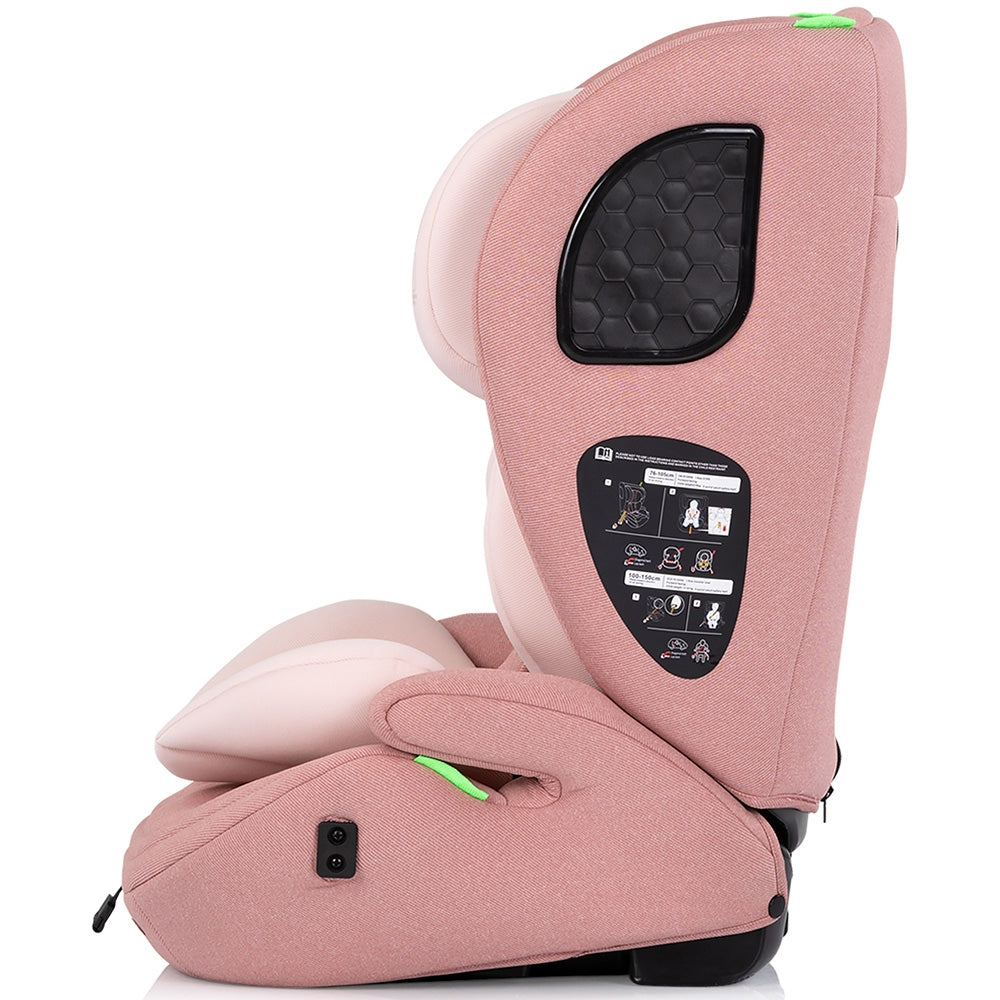 Chipolino scaun auto Tycoon I-Size 76-150 cm Pink marshmallow