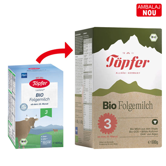Topfer Formula de lapte praf 3 Bio de la 10 luni 600 g Imagine secundară a produsului