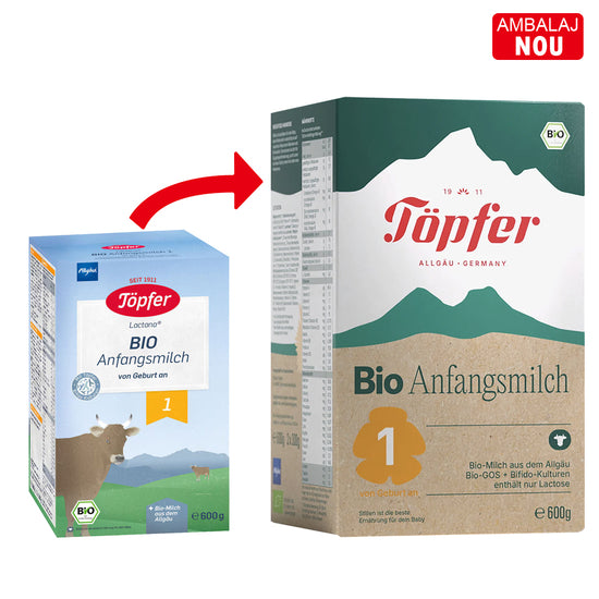 Topfer Formula de lapte praf 1 Bio de la 0 luni 600 g