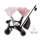 Kinderkraft tricicleta JAZZ 2 pentru 9m+ Pink